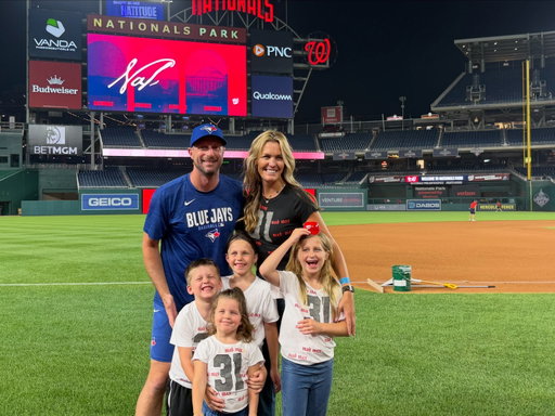 It’s hard to find the words to accurately describe how special this roadtrip has been for our family. Getting to see Max pitch here one more time, and better yet, on his birthday, was truly special. 

Nats fans — Thank You SO much for all the love you’ve always shown our family. I was blown away by all the jerseys, signs, cheers and well wishes last night. You are some of the classiest fans in baseball and we appreciate all of your support. ❤️