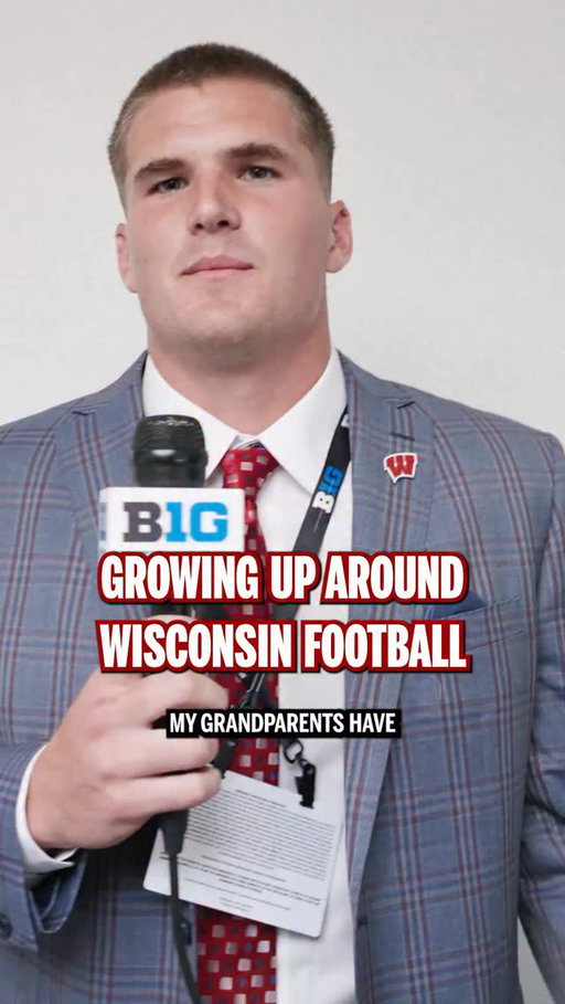 Badger football is a family affair for DB @mattkj11 💪