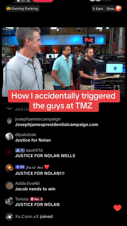 How I accidentally triggered TMZ live on air #thegirlwhoanalyzes #psychology #tmz #tmzlive #triggered