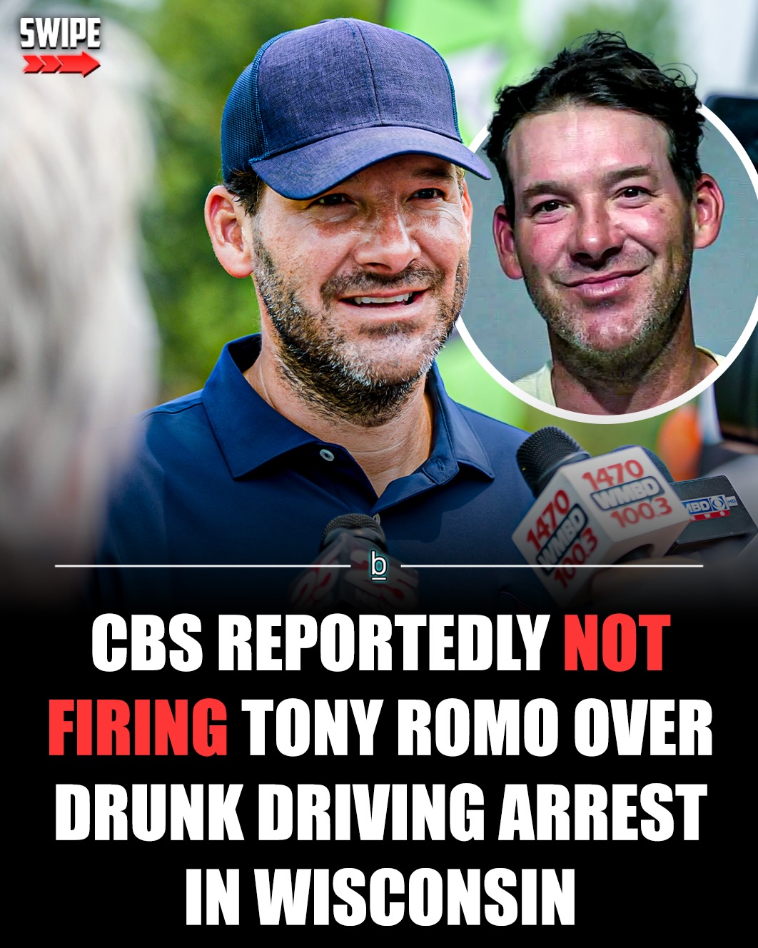 Tony Romo will not be leaving CBS after his arrest. ❌

Last week, Romo was arrested in Milwaukee for allegedly operating a vehicle while intoxicated when he failed several field sobriety tests.

Via FOX 6 News:

“Former Dallas Cowboys quarterback Tony Romo was arrested for OWI, first offense, in Milwaukee on Thursday night, July 23.” 🚔

According to the Milwaukee County Sheriff’s Office, Romo was stopped on the high-rise bridge while driving south on I-43. An arrest detention report said he was taken into custody after he performed poorly on standardized field sobriety tests.

Police went on to say that Romo refused to take a breathalyzer after failing the field sobriety tests. 😬

Via WISN.com:

“The deputy said Romo was taken to the Milwaukee County Jail, where Romo “performed poorly” on a standardized field sobriety test and refused a preliminary breath test”. 👎

“The search warrant said during the sobriety test Romo could not keep his balance, stopped walking, started too soon, missed the heel to toe, and made an improper turn.”

The Daily Mail spoke with several sources at CBS who do not believe Romo’s job is in jeopardy due to the arrest. 🤔

🗣️ - One source told the Daily Mail: ‘He might step back a little, short term, but he isn’t going anywhere long term. That wouldn’t make any sense for us at all.’

A CBS executive added: ‘I don’t want to act like it’s not a big deal, because it is. But it’s not going to get him fired.’

Interestingly, CBS isn’t considering firing Romo even though he has 4 years and $72 million left in his contract. 💰

Follow 👉 @brobible for all things “dude” 😎 

#nfl #football #guys #men #dudes