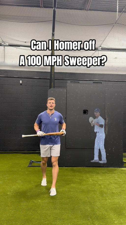 Can I Homer off a 100 MPH Sweeper?