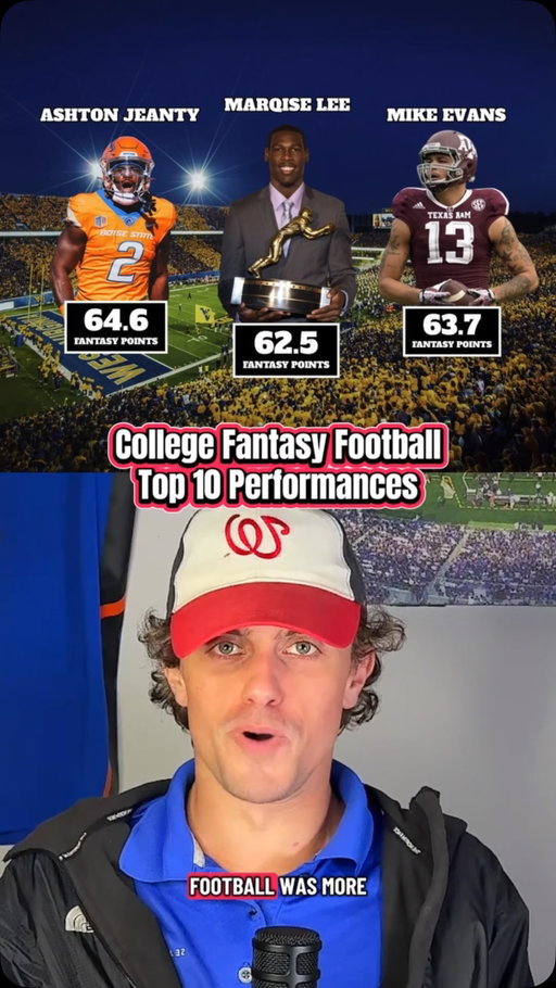 We need to make college fantasy football more of a mainstream thing imo #cfb #football #collegefootball #fantasy #fantasyfootball