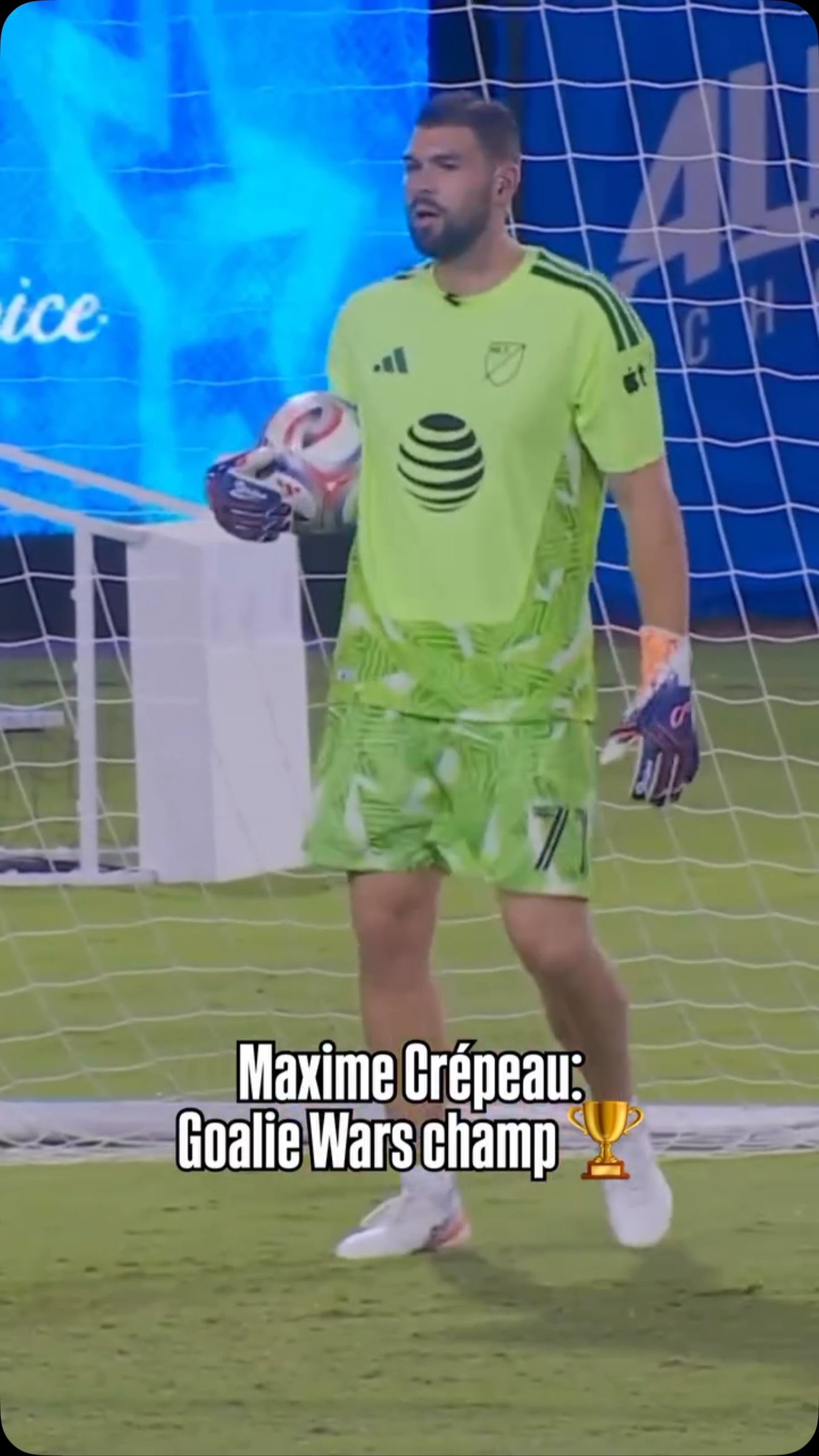 Canada’s Maxime Crépeau gets the win in the MLS All-Star Skills Goalie Wars! 🙌🇨🇦

(via: @mls)