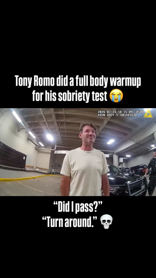 Tony Romo wasn’t taking his sobriety test seriously at all 💀

(via @tmzsports)
