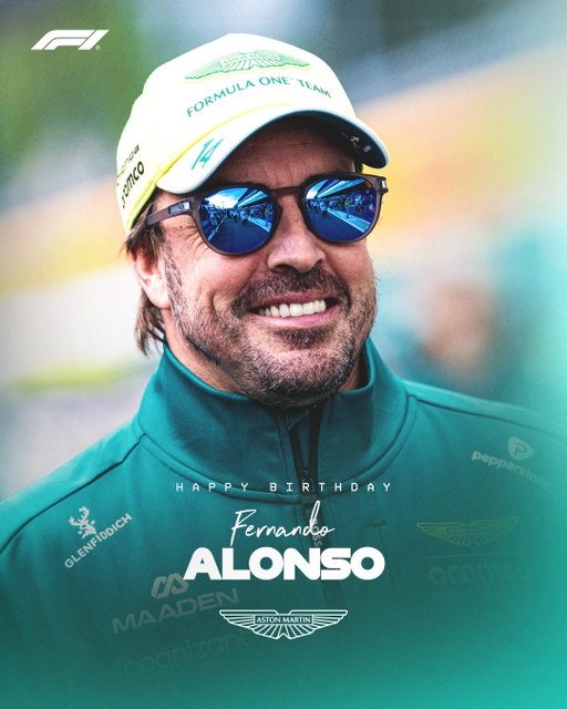 Happy Birthday @fernandoalo_oficial 🥳🥳

Many happy returns to the two-time champion 🙌

#F1 #Formula1