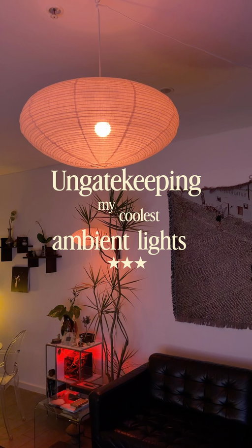 Want to create the coziest ambience in your space? I gotchu 😎 

#interiordesign #interiordecor #homedecor #ambientlighting #cozy Night time, boy apartment, tech finds, cool boy finds