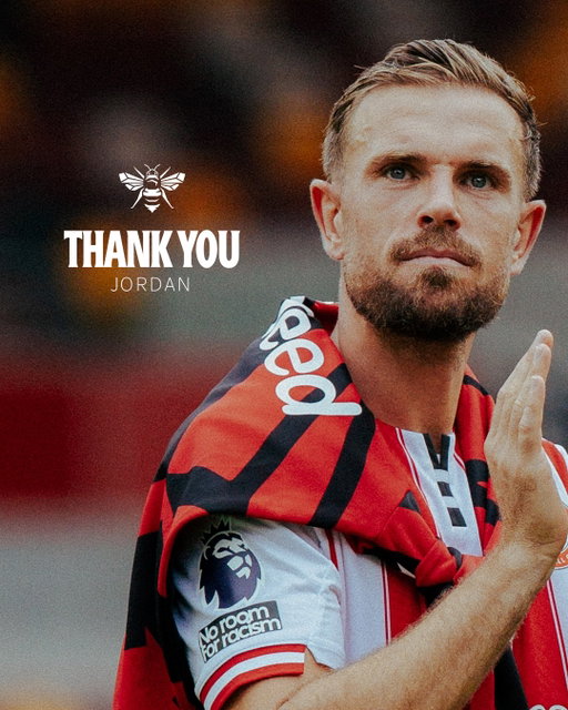 Jordan Henderson has left Brentford after a mutual agreement was reached to terminate his contract
 
Jordan leaves with the best wishes and gratitude of everyone at Brentford 🐝
 
We wish you every success for the future, Hendo ❤️