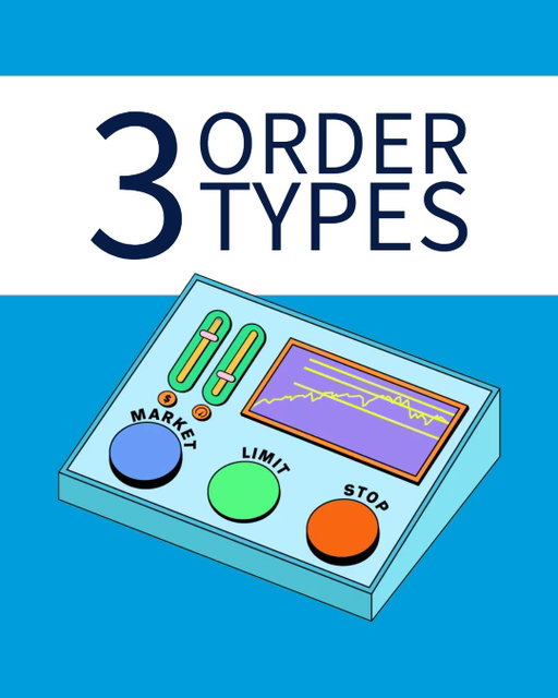 Different order types can result in vastly different outcomes, so it's important to understand the distinctions among them. Swipe for more and click on the link in bio for a full breakdown. 🚦