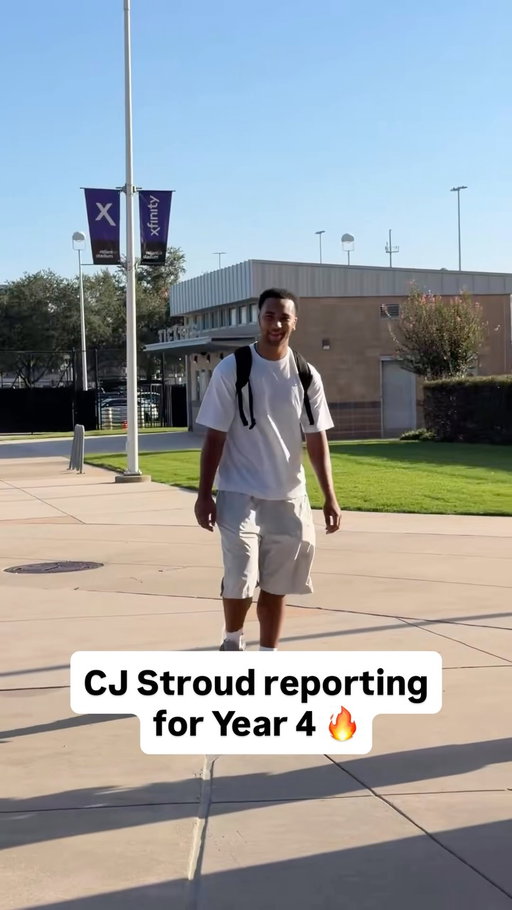 Texans QB1 ready for training camp 🤝 (via @houstontexans)

#nfl #nflfootball #cjstroud #texans