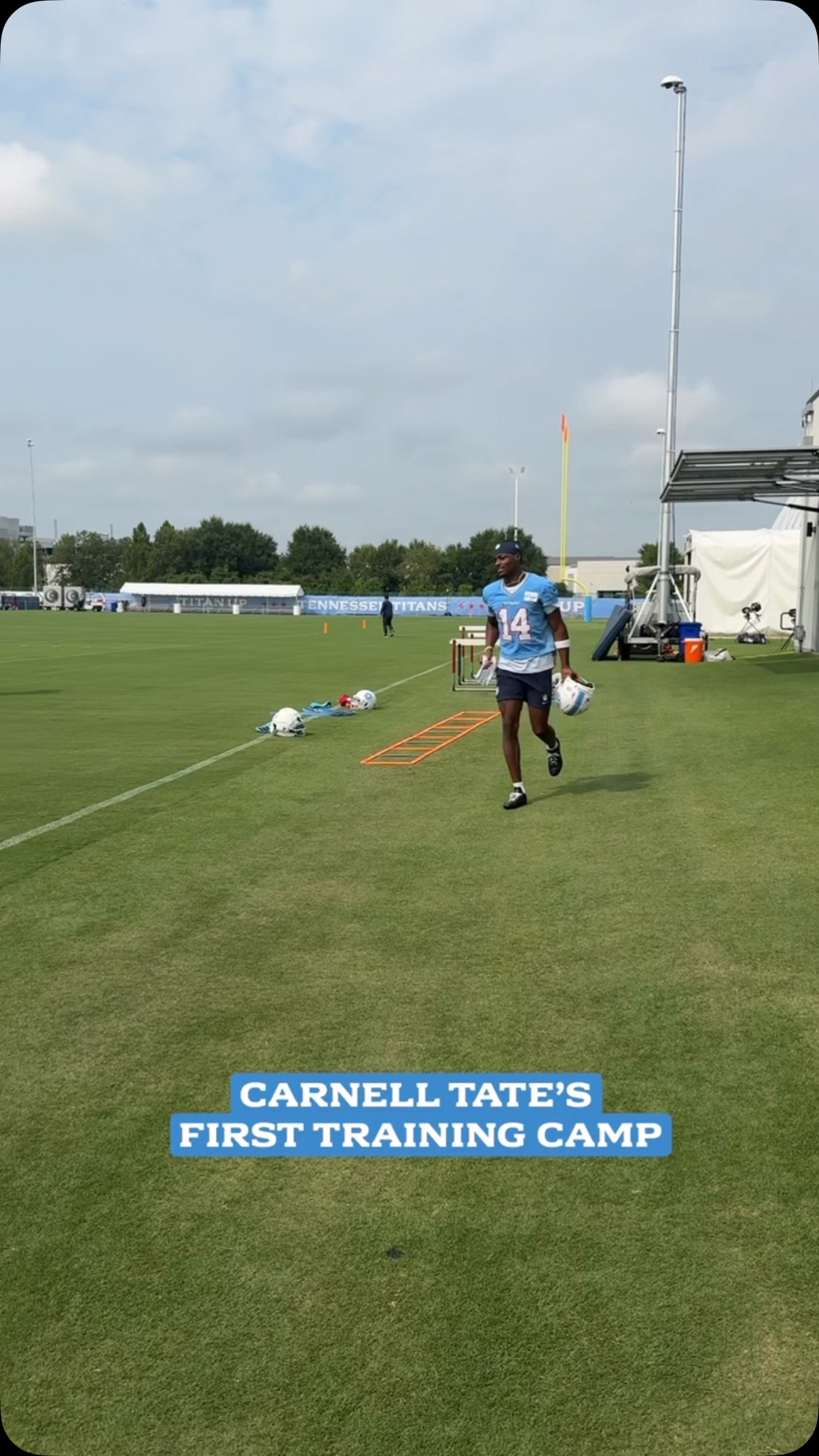 @carnelltate first training camp