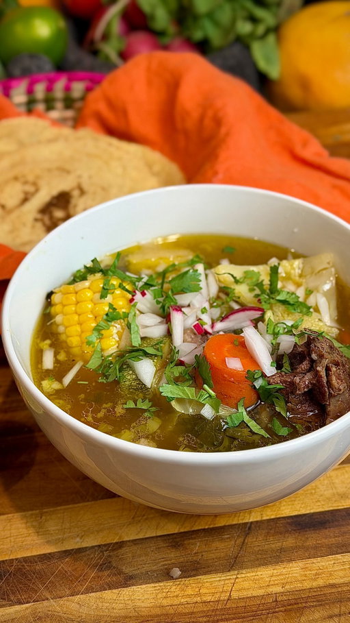 Caldo de res on the hottest day of the year. Served with fresh homemade tortillas and salsa de molcajete.

Full recipe on my website cocinarodriguez.com or use the link in my bio.

I also have a new cookbook available for preorder called Taco Party. 60+ recipes of tacos, salsas, and cocktails! Search it on Amazon or use the links in my bio.

#caldoderes #recipe #méxicanfood
