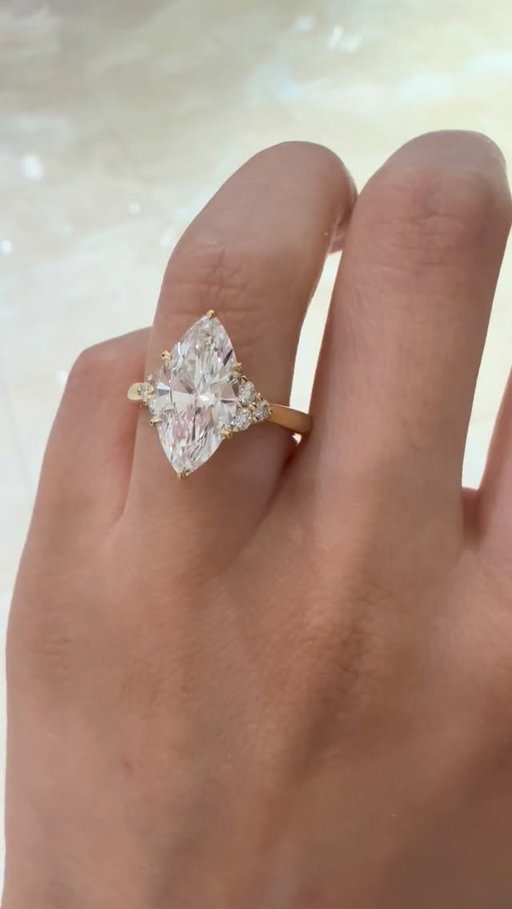 Come for “just looking.” Leave planning the proposal💍💎 
That’s the Joseph-Anthony effect.
#josephanthonyinc #familyowned #shoplocal #custommade #engaged marquisediamond
