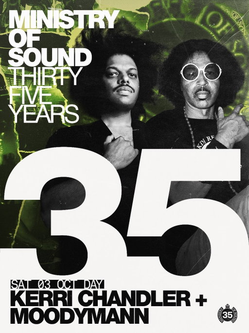 House music royalty has entered the chat 🫡
 
For the second headline show of our 35th Birthday Weekend, Hard Times returns with Kerri Chandler and Moodymann.
 
Saturday 3 October.
 
Pre-sale: Tue 4 Aug - 10:00AM BST
Gen-sale: Wed 5 Aug - 12:00PM BST

Sign up now for exclusive access