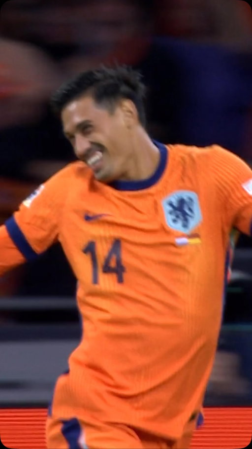 Reijnders was like 🤷‍♂️😄
