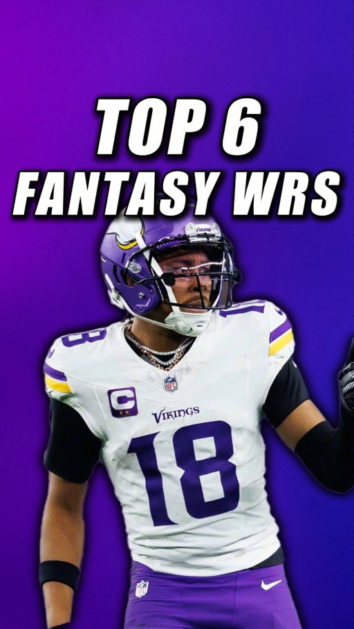 Top 6 fantasy football WRS🔥🏈

Follow @nflpollnation for daily content like this!🏈

#fantasyfootball #nfl #football #justinjefferson #fyp