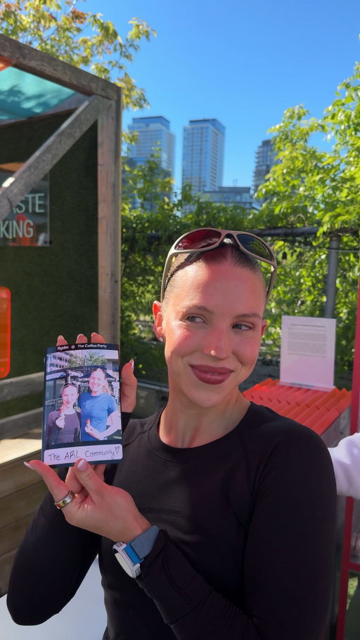 This summer I’m leaning into community, movement, and moments like this🌼

A 5K with a great group, gorgeous weather, coffee, and a photo booth waiting at the finish. Exactly the kind of morning that reminds me why I love this city, and why I’m so hyped to be partnering with @drinkryde.ca all summer long. 

More of this please!

#ad 
…

Disclaimer: Do not consume more than one shot per day or in combination. This product may not be right for you. Always read and follow the label.