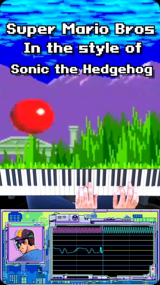 SUPER MARIO BROS but in the style of Sonic the Hedgehog!

you all asked for the flip, so here it is. after doing Green Hill Zone as a Super Mario World song, I took the most iconic Mario theme and gave it the full Sonic treatment. two rival mascots swapping worlds again.

SONIC or MARIO, who did it better this time? let me know below!

still on tour this fall, tickets in bio!

#mario #sonic #supermariobros #videogamemusic #chiptune