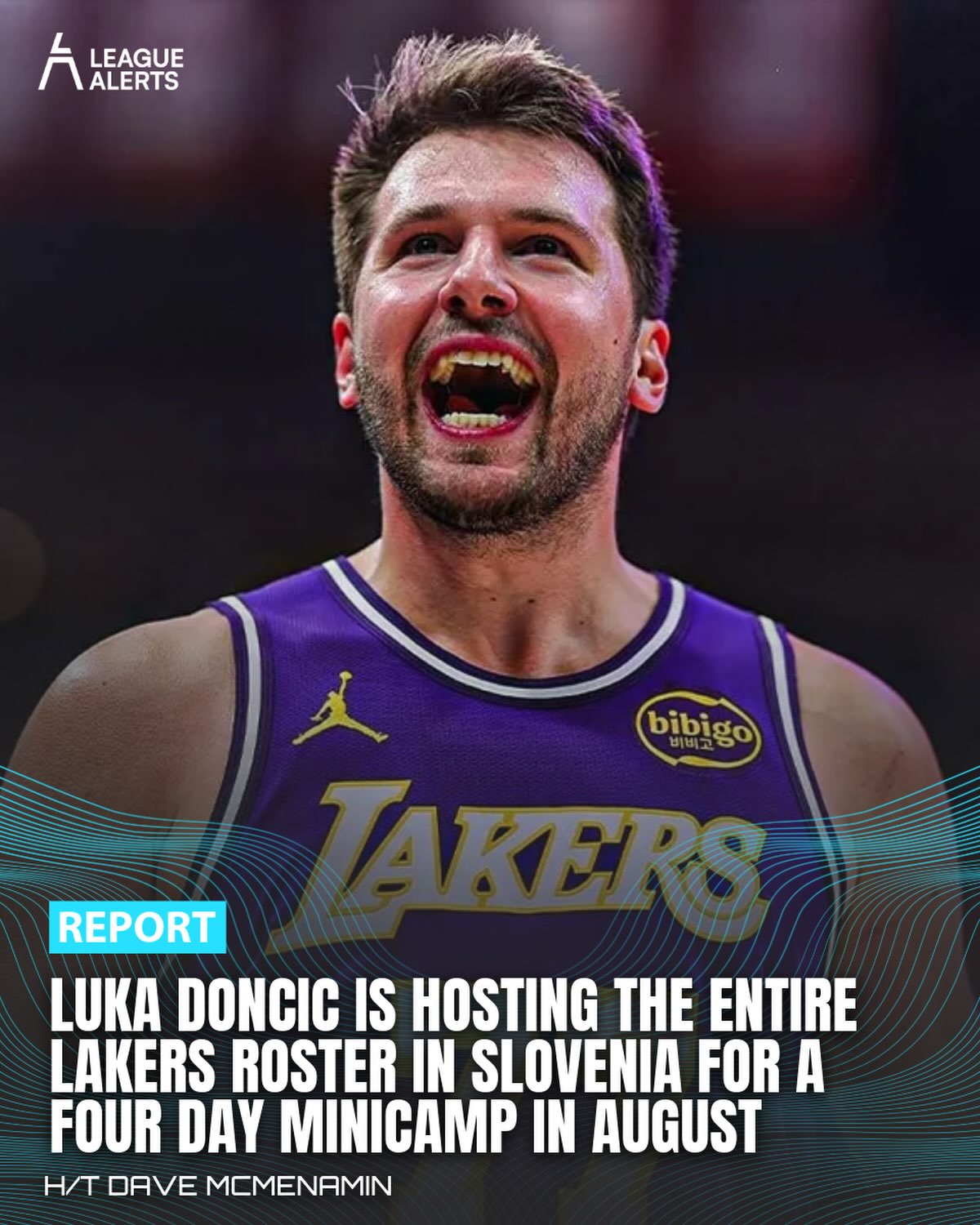 Doncic is bringing the full roster to his home country next month for workouts, golf and time in Ljubljana. The trip is meant to build chemistry before training camp opens.
