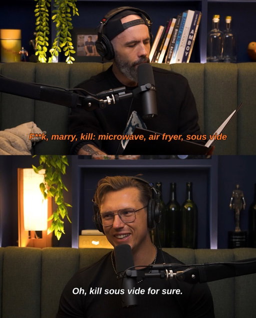 This question is getting progressively harder to answer. For real though, @mythicalchefjosh has some great takes. Watch the full episode on YT or listen wherever you get your podcasts.
