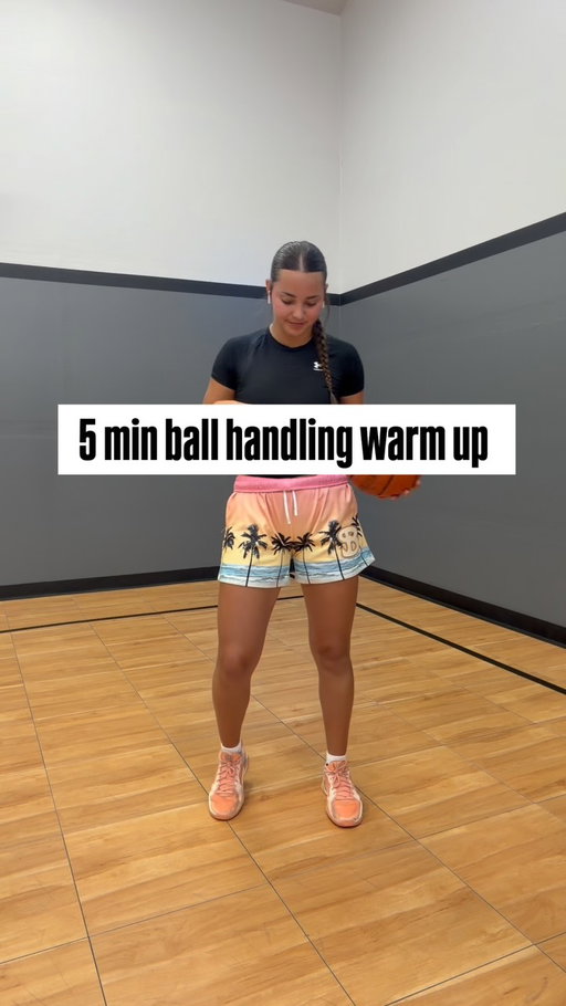 5 min warm up routine‼️ @bucketsquad #basketball #ballhandling #warmup #fyp #viral