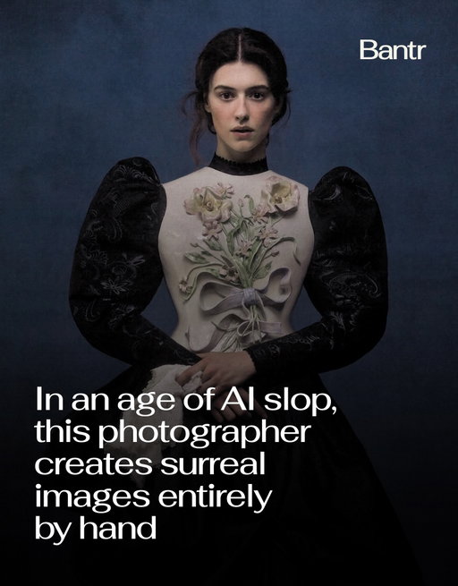 Human imagination cannot be replicated.

In an age where increasingly surreal images can be generated in seconds, @szilvesztermako is taking a very different approach.

The Hungarian photographer creates his dreamlike worlds with physical sets, handmade props and carefully constructed scenes. What appears in front of his camera is actually there, with Makó rejecting CGI and AI in his process.

His unmistakable style has appeared in shoots with Elle Fanning, Rihanna, Daisy Edgar-Jones, Bad Bunny, Marina Abramović and Gwendoline Christie, and more, as well as work for Vogue and major fashion houses.

By the way, we have a weekly newsletter rounding up the biggest stories so you don’t have to. One newsletter. Once a week. Link in bio.

#readbantr #fashionphotography #humansoverai