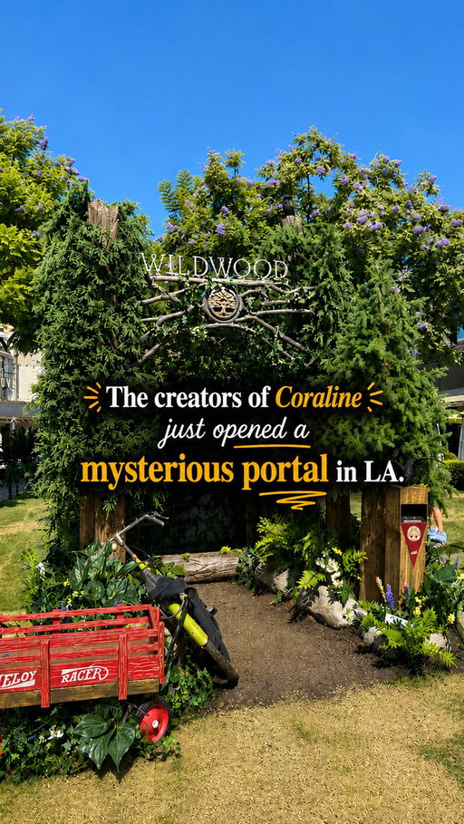 @laikastudios just brought the world of Wildwood to life at The Grove! Step through the immersive portal, discover where you belong in Wildwood, snap a personalized photo, and take home a free enamel pin. Visit the Wildwood Portal at The Grove through August 2. Learn more at wildwoodmovie.com, and catch Wildwood in theaters October 23. 🌲🥾🐦💚 #LAIKA_partner

Hours:
Monday–Thursday: 10 AM–9 PM
Friday–Saturday: 10 AM–10 PM
Sunday: 11 AM–8 PM

#Wildwood #LAIKAstudios #thingstodoinlosangeles #ᴇxᴘʟᴏʀᴇᴘᴀɢᴇ