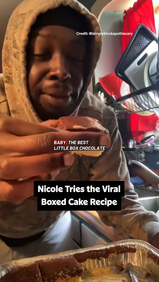 Boxed cake mix has never tasted better! 🍰🧡 Tap the link in our bio for more ways to make a box cake mix taste homemade. ⤴️

✨ Recipe Inspiration: @simplyblvckapothecary
🎥: Nicole @nicolemcmom
#cake #baking #hacks #dessert