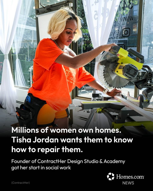 Tisha Jordan turned a social media following into a thriving business by teaching women DIY home renovation and contracting skills, helping them gain confidence as homeowners and avoid costly mistakes. 

Through her company, @thecontract_her, Jordan is also addressing a skilled labor shortage by empowering women and career changers with hands-on training in fields such as framing, plumbing and electrical work.

"I'm really just building individual capacity,” Jordan said. “I'm teaching people how to be self-sustaining, how to take care of themselves in a different way.”

“Teaching these courses and giving people these hands-on skills is fantastic,” she said. “But I also see how it translates to other parts of their lives, where you didn't feel like you could do this.”

Read more at the link in our bio.