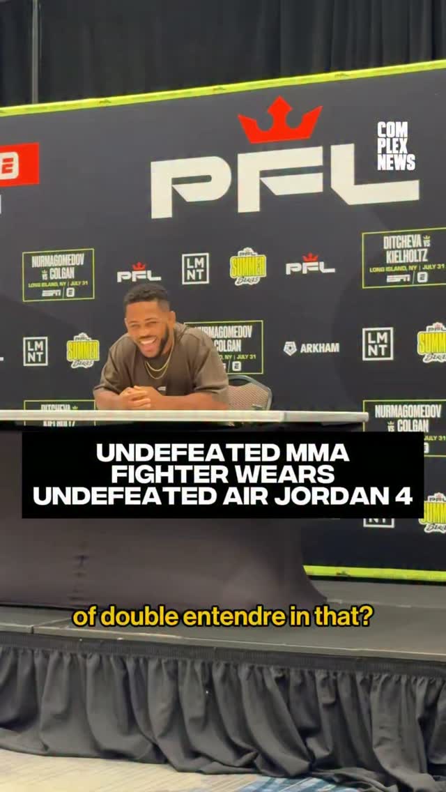 @king_colgan faces Usman Nurmagomedov this Friday for PFL and he already has the right pair for the occasion 🔥