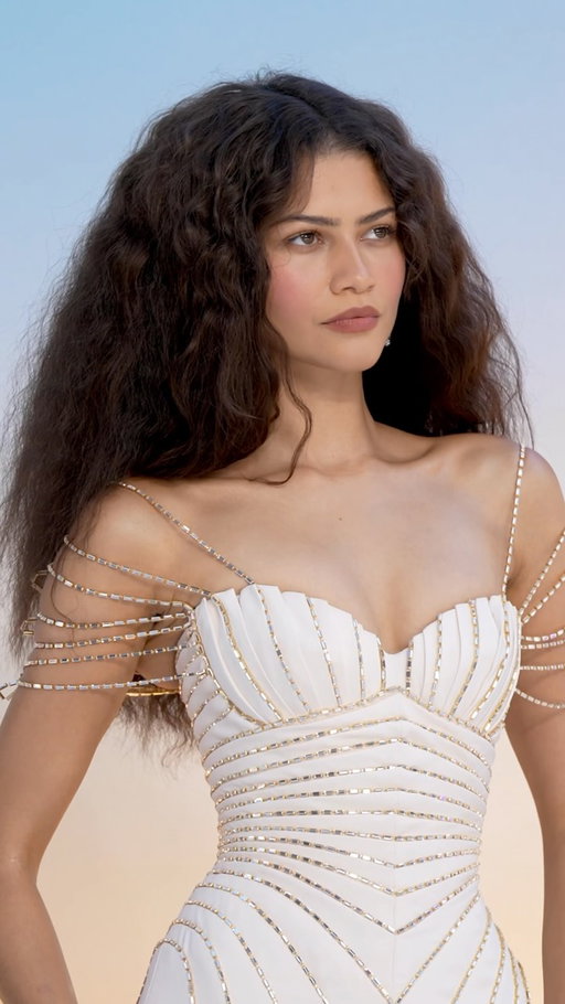 MJ saves the day... in couture. For the “Spider-Man: Brand New Day” premiere in London, @Zendaya stepped out in an embellished @TamaraRalph gown from the fall 2026 couture collection. Tap the link in our bio to see more of the actor’s fashions at every press stop thus far.