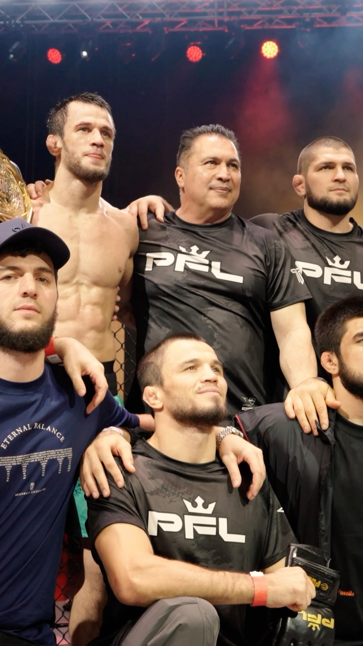 @khabib_nurmagomedov on what makes @usman_nurmagomedov so great inside the PFL cage 

The PFL Lightweight World Champion Usman Nurmagomedov defends his title against undefeated Archie Colgan as the PFL returns to New York this Friday, July 31st!

#PFLNY | Friday, July 31st | 📺Prelims 4PM EST on the ESPN App | Main Card 7PM EST on ESPN