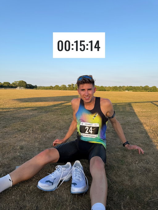 Bristol Track Club 5K - 15:14

No sub 15 today, no PB. Gave it full beans but not the day for it. Lack of training on non-pancake flat surfaces showed…

Meh, call it a rust buster. We go again in 9 days @colchester_fnr 🤝

#running #runner