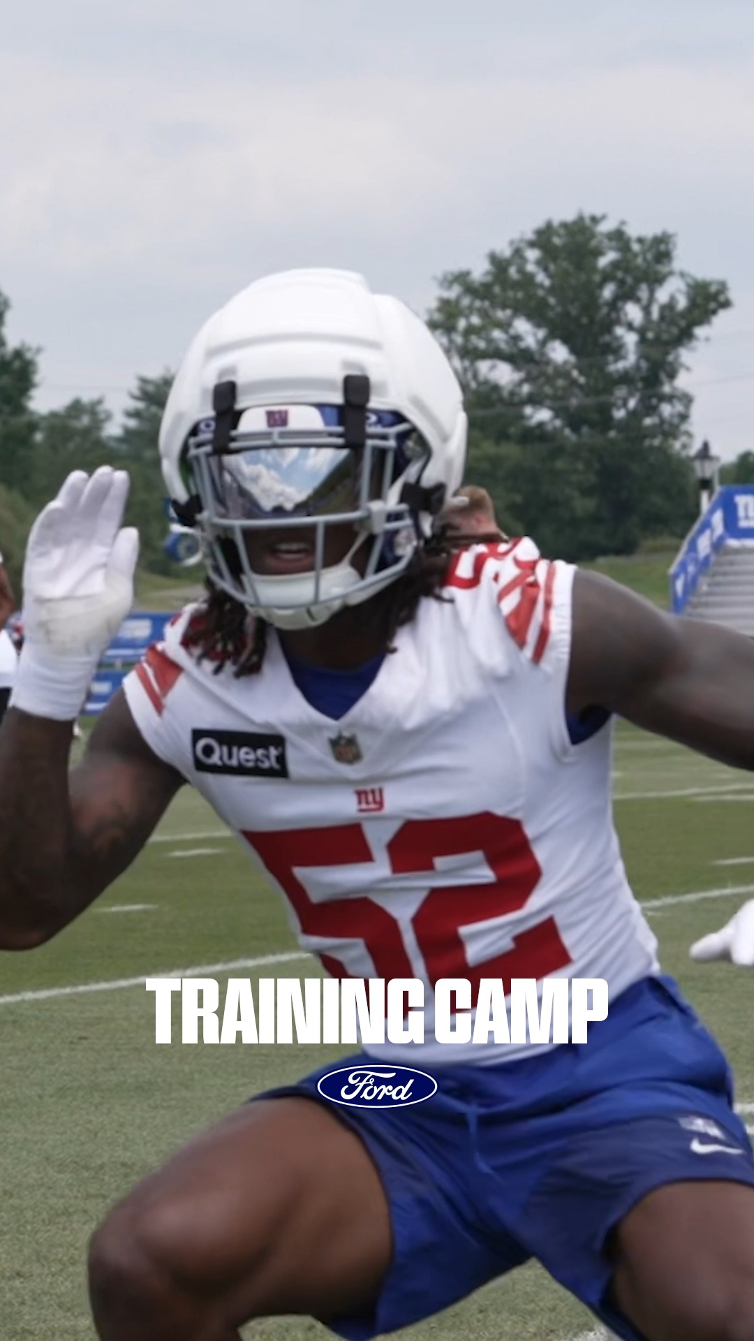 Arvell's first Training Camp 😤