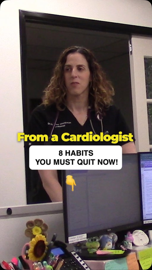 🚨 STOP Doing These 8 Things for a Healthier Heart!

Are your daily routines secretly putting unnecessary strain on your heart? Dr. Shenkman, A board-certified cardiologist reveals the 8 habits you MUST QUIT NOW to protect your cardiovascular health and long-term vitality 🫀⚡️

❌ 8 Habits You Must Quit Today:
1.-Living a Sedentary Life 🛋️: Prolonged sitting slows blood circulation and increases long-term cardiovascular risks.

2.-Ignoring Daily Stress 🧘‍♀️: Unmanaged stress keeps cortisol elevated, triggering inflammation and higher blood pressure.

3.-Skimping on Sleep 💤: Consistently getting under 7 hours of rest deprives your heart and arteries of crucial repair time.

4.-Consuming Too Much Sodium 🧂: Excessive salt intake forces your heart to work harder by increasing blood pressure.

5.-Skipping Routine Checkups 🩺: Heart issues often develop quietly without noticeable warning signs until advanced stages.

6.-Eating Highly Processed Foods 🍔: Trans fats, excess sugars, and artificial additives accelerate arterial plaque buildup.

7.-Smoking or Vaping 🚬: Toxins directly damage the inner lining of your blood vessels and lower oxygen levels.

8.-Neglecting Targeted Heart Nutrition 💊: Overlooking daily physician-formulated support like Omega-3 fatty acids and CoQ10.

❤️ Give Your Heart Complete Daily Protection!
Protect your blood vessels, maintain healthy cholesterol levels, and boost your cardiovascular energy starting today!

👉 Support your cardiovascular system with doctor-backed formulas!

🔗 Click 1md.org to shop 1MD Nutrition! 🔗

#HeartHealth #Cardiologist #1MDNutrition #HealthyHeart #CardiovascularHealth