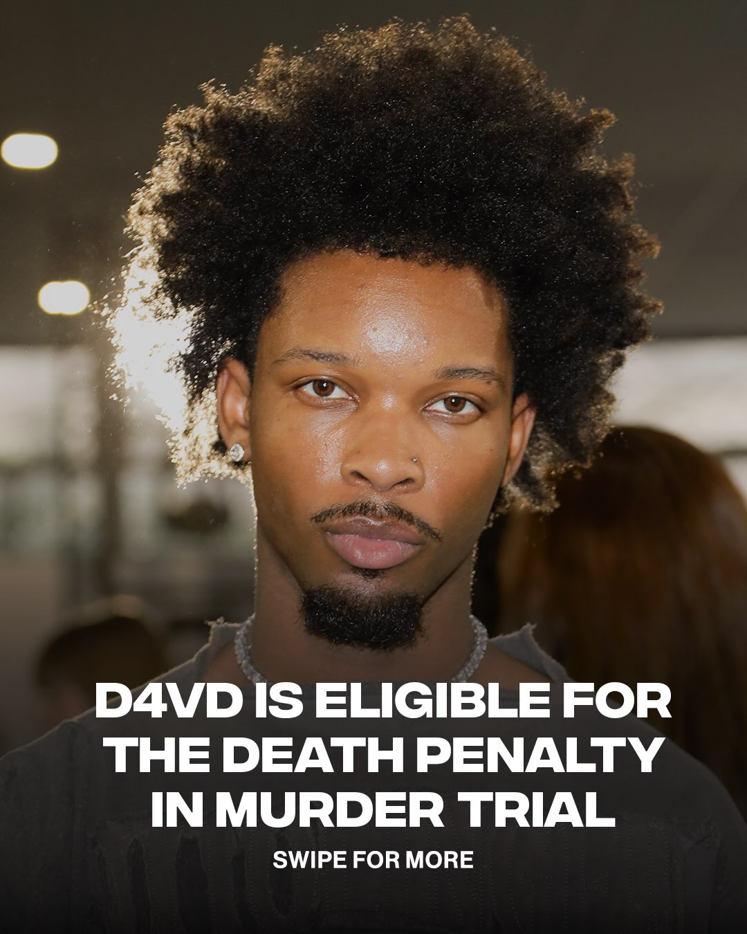 Singer D4vd is eligible for the death penalty after a judge ruled his murder case will go to trial.

A Los Angeles judge ruled there is enough evidence for D4vd, whose legal name is David Anthony Burke, to stand trial on charges including first-degree murder. Prosecutors have not yet decided whether they will seek the death penalty, but the special circumstances included in the charges make it a possible sentence if he is convicted.

[📸: GETTY, via @bbcnews ]