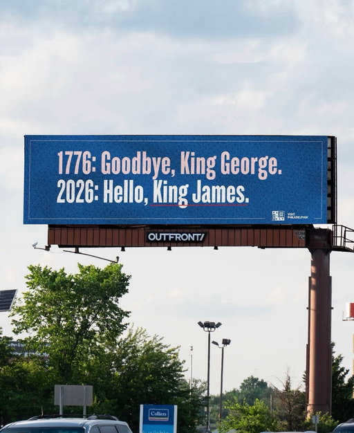 Now that’s a fantastic billboard. A+