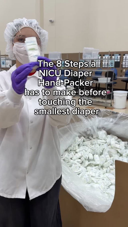 Did you know that Huggies makes diapers for hospitals in sizes Micro-preemie and Nano-preemie? ​
For some NICU babies, one of the only things that touches their delicate skin is a diaper. That’s why there is a dedicated team at Huggies that personally hand-inspects, hand-packs, and personally has signed off on more than 30 million micro and nano preemie diapers since 2013. All to provide the utmost comfort for the world’s Littlest Fighters ❤️​
#nicu #huggiesdiapers #preemiebaby #LittleFighters​