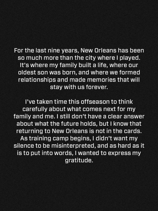 Thank you New Orleans ⚜️