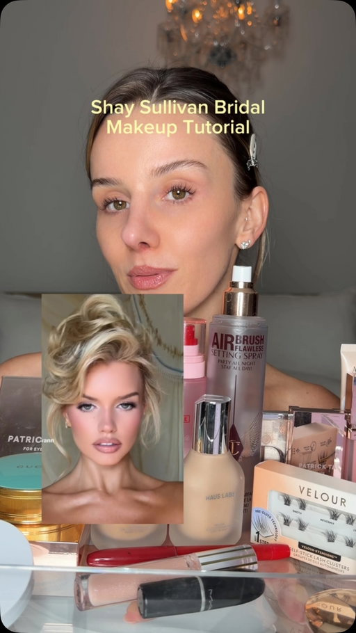 recreating @shay.sullivann bridal makeup part 1 🤩

Comment “links” for a DM with all of the product links 

#makeuptutorial #makeup #makeupreels #trendingmakeup