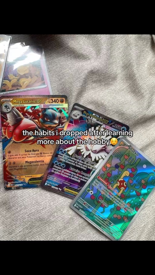 the habits i dropped after learning more about the hobby
#pokemon #foryoupage #ad #cards #pokemoncard