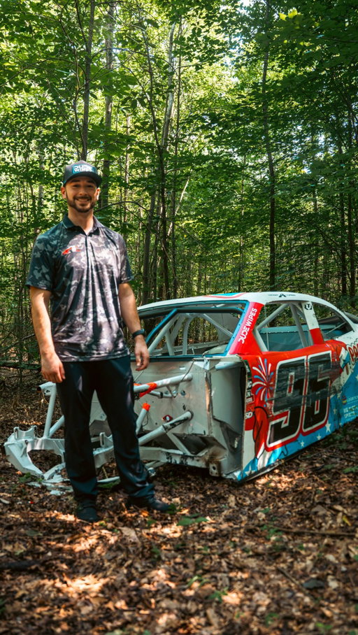 Nobody wants to say goodbye to a fast race car, but glad to see it preserved with history. Thanks to @DaleJr for welcoming the @DUDEwipes Poopsicle car to his race car graveyard 🪦🥀 #nascar #racing #history #race #car