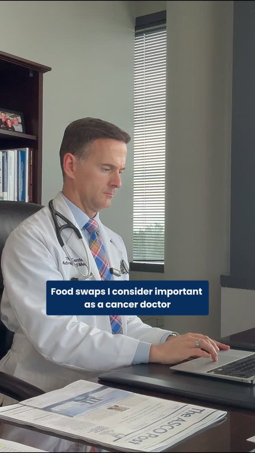 What most people eat vs. what I recommend 👇

❌ Ultra-processed breakfast foods
✅ Protein-rich breakfasts with healthy fats.

❌ Processed snacks throughout the day
✅ Whole foods that actually keep you full.

❌ Sugary drinks
✅ Water, tea, or coffee without added sugar.

❌ Convenience meals
✅ Meals built around protein, vegetables, and healthy fats.

These aren’t complicated changes—but making them consistently can have a meaningful impact on your long-term health.

#CancerPrevention #HealthyEating #Nutrition #IntegrativeOncology #DrStegall