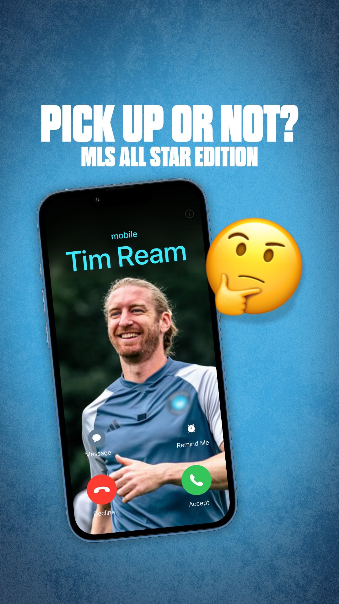 Which MLS great would you send to vmail? 📲 #ad

Phone rings... but would you even answer? 🤔

We asked players in the @ATT @MLS All-Star Players’ Lounge who they’re connecting with and who they’re sending straight to voicemail. 😅

#ATTcreator