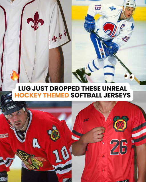 Check out these hockey x softball jerseys for this fall season👀🔥

Link in bio to join the waitlist.
