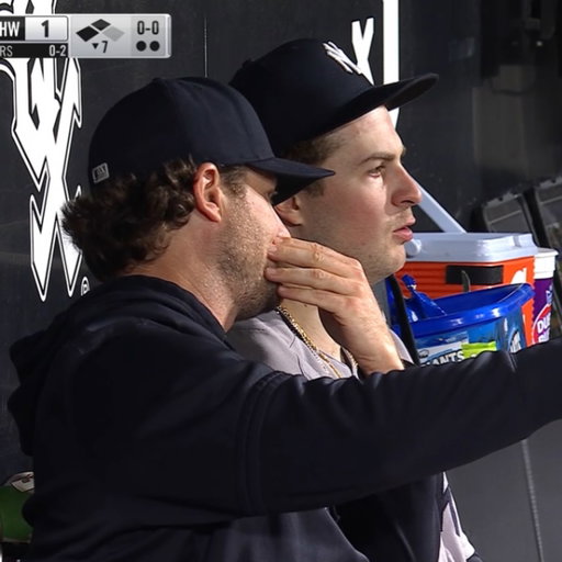 Cam was so upset he couldn’t get through the 8th that Gerrit was laughing as he was trying to calm him down. Schlittler is a PERFECTIONIST.