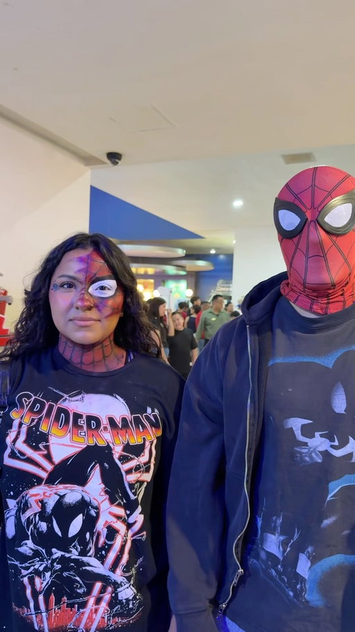 No sé tu dime🕷️🫪 #spiderman #cinepolis #humor