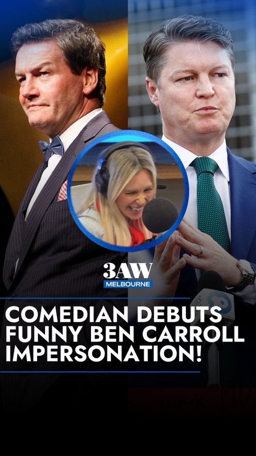 "Have you got a new job?" 😂

Comedian Lawrence Mooney has debuted a funny impersonation of new Victorian Premier Ben Carroll! 

Click the link in bio for the full interview. 🔗
