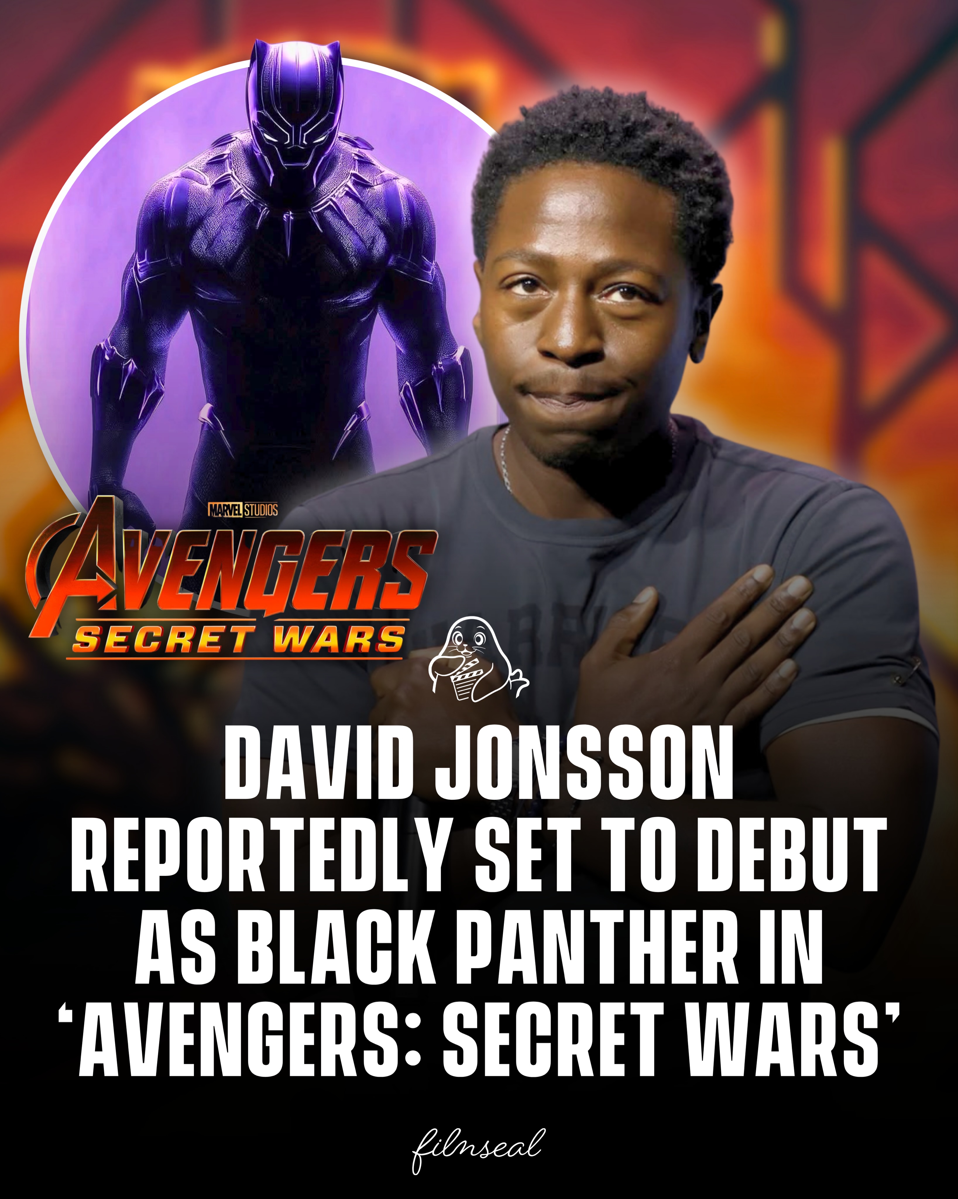 A new Black Panther is reportedly on the horizon. 🐾👑 

Reports claim David Jonsson is set to make his debut as Black Panther in Avengers: Secret Wars, marking a major new chapter for Wakanda on the big screen.

Marvel Studios has yet to officially confirm the casting, so for now, fans will have to wait and see if the reports become reality.

#AvengersSecretWars #Filmseal