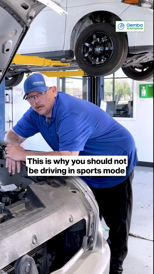 How to properly use a vehicle's sport settings without putting other drivers at risk.