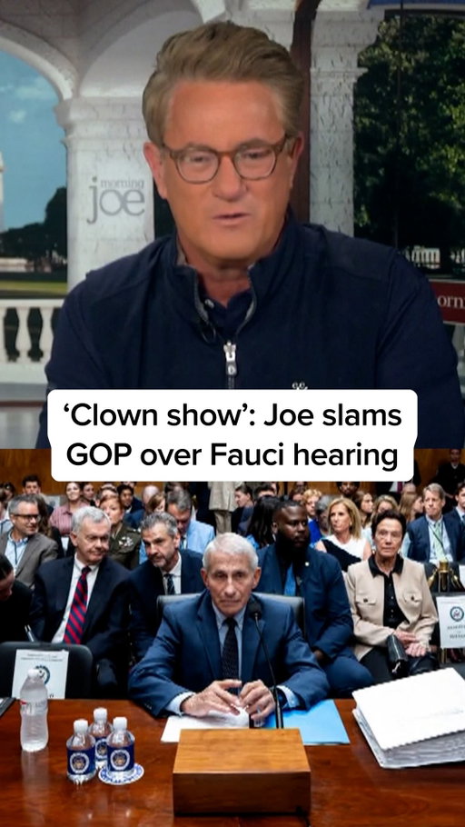 On Wednesday, Dr. Anthony Fauci, former director of the National Institute of Allergy and Infectious Diseases, invoked the Fifth Amendment at a Senate hearing on the origins of Covid-19 and declined to answer more than 100 questions. Sen. Rand Paul, R-KY, dominated the hearing with attacks on Fauci’s handling of the pandemic. But @joescarborough calls the moment “sheer political theater” and a “clown show,” calling out GOP senators for failing to acknowledge President Donald Trump’s mishandling of the public health crisis during his first term. #news #politics #donaldtrump #covid #congress